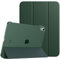 TiMOVO Cover Custodia Compatibile con iPad (A16) 11 Generazione 11 Pollici 2025/iPad 10 Generazione 10,9 2022, Retro in PC Rigido Semi-Trasparente, Auto Sveglia/Sonno, Verde Scuro