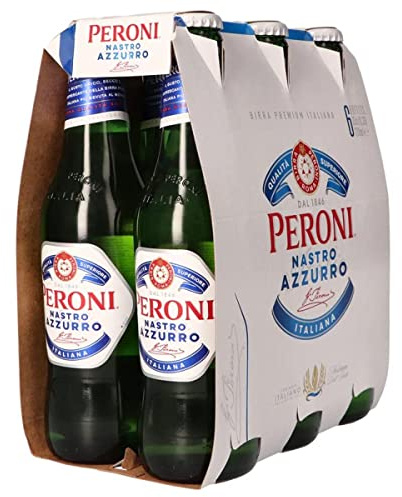 Peroni Nastro Azzurro 6 x 0,33 L (Multidirezione) (1,98 l)