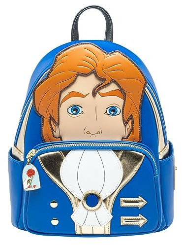 Loungefly Disney Die Schöne und das Biest Prinz Adam Cosplay Damen Rucksack, Mehrfarbig, Einheitsgröße, Wdbk3031