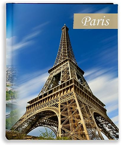 Urlaubsfotoalbum 15x21: Paris, Fototasche für Fotos, Taschen-Fotohalter für lose Blätter, Urlaub Paris, Handgemachte Fotoalbum