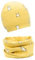 FORUHOO Baby Mädchen Beanie Mütze + Schlauchschal 2er Set, Wintermütze für Jungen Mädchen Baumwolle(Gelb Hase,49-53)