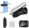 Miroir Reflection Clip,Kit de Clips de Réflexion pour Smartphone,Smartphone Camera Mirror Reflection Clip Kit,Kit de Clip pour Réflexe Miroir,Matériel Prise De Vue Téléphone Portable(Noir)