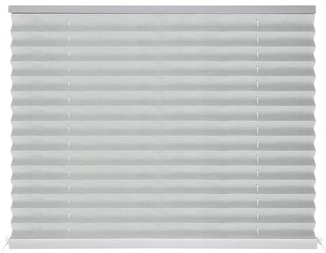 NOVINO RV Blinds for Camper Window,RV Shades Camper Blinds for Travel Trailers, Motorhome Pleated Window Shades-20 W x 24 L,Gray