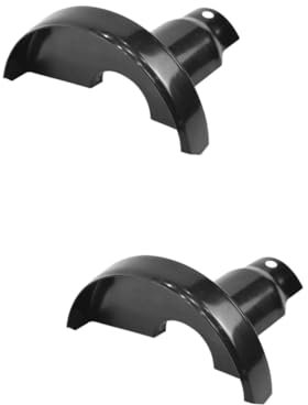 Angoily 2pcs Angle Protective Shield Angle Replacement Cover Guard Protective Cover Wheel Guard