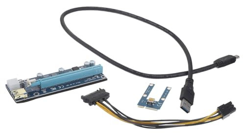 CIYODO Laptop External Gpu -e to Pci- Card Riser Improve Graphics Performance Computer Part for Gaming Rendering