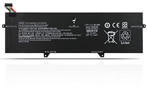 BL04XL L07041-855 Laptop Akku für HP EliteBook X360 1040 G5/EliteBook X360 G6 2-In-1 Notebook PC 14-inch Series BL04056XL HSTNN-UB7N HSTNN-DB8M L07353-2C1 L07353-241 L07353-541 56.2Wh/7300mAh/4-Cell