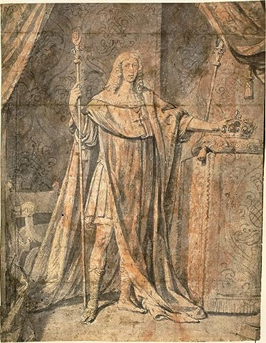 PSVDCTOO Gefeiert Wandbilder Kunst Poster Poster Wandbild Porträt von Ludwig XIII. von Philippe De Champaigne Vintage Wandbild für Heimdekoration 60x90cm