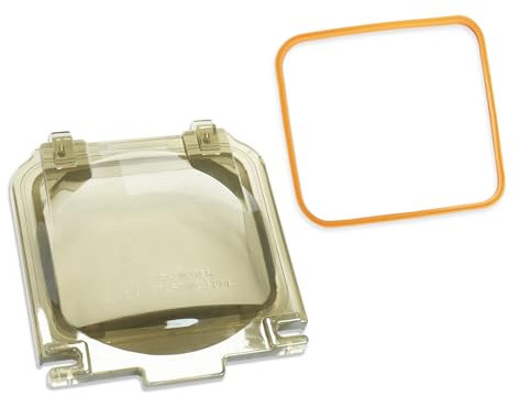 Couvercle de pompe de piscine compatible avec Hayward Super Pump SP1600X5 SP1610X15 SP1621X25 SP2610X15 SP2607X10 avec joint de couvercle SPX1600S