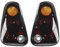 Artudatech Rückleuchten Rear L+R Tail Light Fit for Lamp 63217166955 56 Fit for MINI Fit for Cooper R50 R52 R53 2005-2008