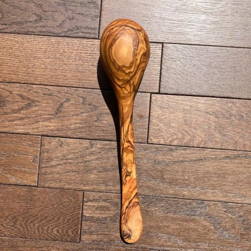 Ladle Handcrafted Olive Wood Serving spoon, 30 cm Long