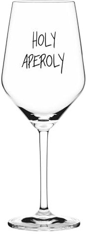 FloralGrace Aperol Gläser, Glas mit Deckel und Strohhalm,Holy Aperoly, Aperol Geschenke Frau,für Cocktails,Aperol Geschenke,Aperol Spritz Gläser Geschenkset