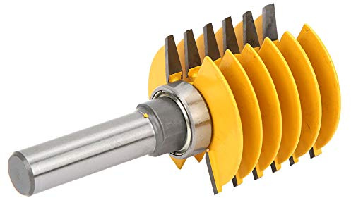 fräser 8mm schaft, 1/2 -Zoll -Schaftfingergelenk Router Bit für Holzbearbeitung mit Hoher Mahlen mit Hitzebeständiger Beschichtung für MDF, Holz, Sperrholz, Schränke und Möbelinker