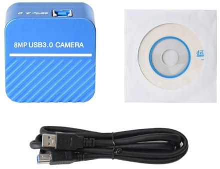 Microscope 8MP 4K IMX317 Sensor USB 3.0 Microscope Camera UVC Measurement Electronic Digital Eyepiece for Repair PCB Soldering(Camera)