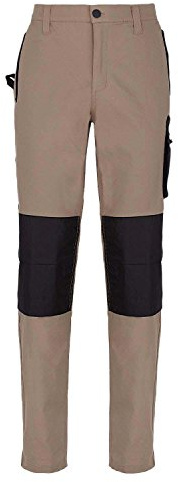 Performance Pant Stretch ISO 13688:2013 - Pantaloni da Lavoro, Colore: Beige Naturale, Taglia M