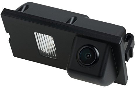 Misayaee Reversing Vehicle-Specific Camera Integrated in Number Plate Light License Rear View Backup camera for Discovery 3 LR3 4 LR4 Sport Freelander 2