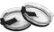 Gteller Tumbler Replacement Lid for 20 oz, 30 oz Tumbler - Splash Resistant, Leak Spill Proof and Straw Friendly (30 oz Black)