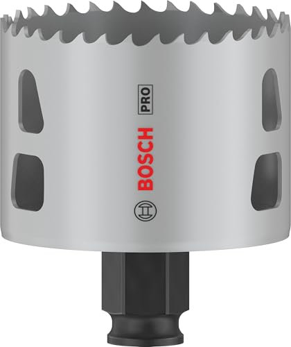 Bosch 1x PRO Multi Material Power Change Plus Hole Saw (for Softwood, Drywall, Ø 65 mm, Professional Accessory Rotary Drill/Drivers)