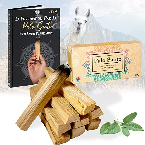 Palo Santo Räucherholz/Räucherstäbchen | Ideal für kraftvolle Zeremonien und befreiende Reinigungsrituale | Aromatisches Palo Santo Sticks
