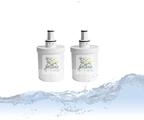 HYGRAD® Fridge Water Filter Compatible with Samsung Aqua Pure Plus DA29-00003F, HAFIN2, DA2900003A, DA2900003B, DA61-00159A (3)