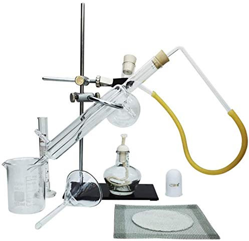 Distillation Apparatus, Essential Oil Distillation Apparatus Water Distiller Purifier Glassware Kits