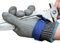 Schwer guantes anticorte nivel 9, guantes de trabajo de malla metálica,Sin flúor,guantes de cota de malla para el pelado, corte y descascarillado de ostras en carnicerías (M)