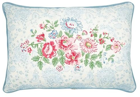 GreenGate COTCUS46PAIL0102 Ailis Kissenhülle White pieceprinted 40 x 60 cm (1 Stück)