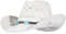 EOZY Men & Women's Summer Cowboy Cowgirl Straw Hat Hollow Out Style Roll Up Brim Beach Sun Hat for Ladies White
