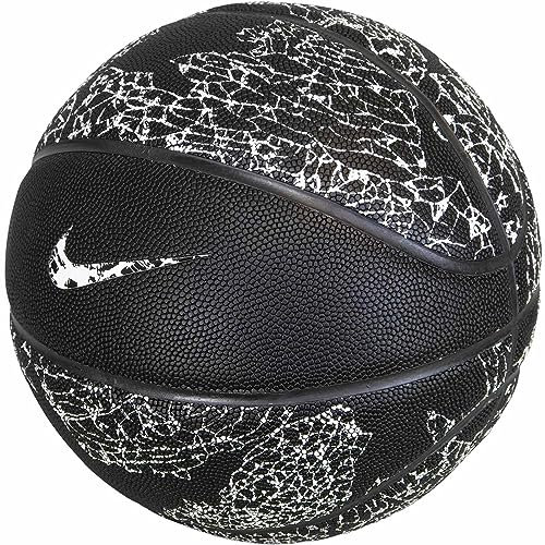 Nike 8P PRM Basketball Ball (7, Black/Black/Black)