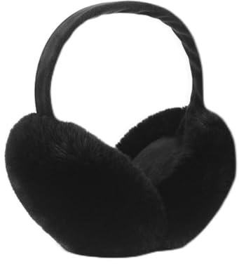 KOMUNJ Cache-Oreilles d'Hiver Pliables en Peluche - Protection Chaude Contre le Froid - Accessoire d'Extérieur pour Homme et Femme