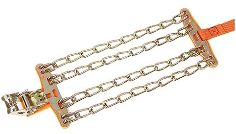 JECOMPRIS Schneeketten Für Lkw Mit Automatischem Spanner Ausbalanciertes Design Zentralisiert Kälte Und Verschleißfest Für Suv Und Fahrzeuge