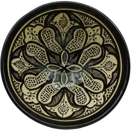 Generico La Maison Unique Ciotola Piatto Salse Zuppa Etnica Marocco Marocchina Ceramica Terracotta Diam. 20 cm 0804240909, MU0804240909