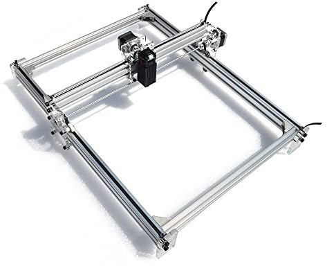Lasergraviermaschine, DIY Lasergravier- und Schneidemaschine, 500mW Augenschutz Fixfokus Laserschneidmaschine für Holz Metall DIY Handarbeit, 40x50cm.