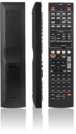 JISOWA Remote Control for Yamaha HTR-3064 RX-V367 YHT-599U HTR-4065 RX-V377 YHT-699U HTR-6240 RX-V473 RX-A800 YHT-893 RX-V567 RX-A1000 RX-V577 YHT-493 RX-V765 YHT-591 RX-V2065 AV Receiver Replacement