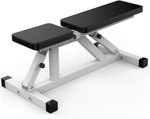 Kleine Hantel-Hantelbank, verstellbare Gewichtsplattform/Neigung/Absenkung, praktische Arbeitstrainings-Fitnesshantel