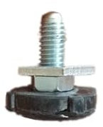 FHAJKTJB Compatible For Samsung ，roller Washing Machine Feet Feet Pads Feet Automatic Washing Machine Bolts(Q)