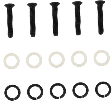 Toyvian 1set Guitar Tuner Peg Spacer Washer Replacement for Acoustic Electric Guitar Installation Screw Gasket Stylish Design