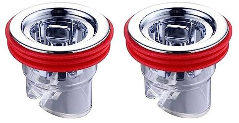 SUMMITDRAGON Siphon de sol de douche avec trou surdimensionné et bouchon de vidange pour trou de 33 à 45 mm anti-odeur pour douche, salle de bain, cuisine