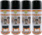 MORE FREE Pintura Spray Imprimacion Negro de 400 ml Adecuado para las Superficies de Metal, Madera y Plástico Pack de 4 Unidad