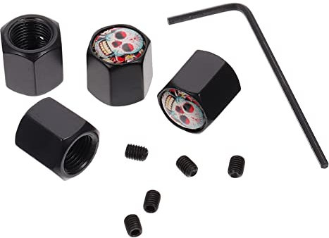 MOLUCKFU 1 Satz Von Ventilen Stammkappen Reifenkappen Auto Ventile Caps Reifenzubehör Reifenventile Kappen