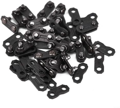 HomeVortex 24 juegos de reparación de eslabones maestros de cadena de motosierra para piezas de repuesto Carlton Oregon de 3,96 mm de diámetro del agujero