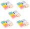 Giwnhvx Baby (30 Pieces) Soft Foam Washer with Cradle Cap Brush Body,Hair and Scalp Clean Gentle Baby Sensory Brush
