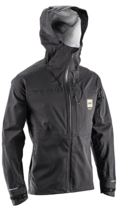 Leatt MTB Hydradri 5.0 Jacke, wasserdicht und atmungsaktiv, Schwarz, XL / US44/EU54