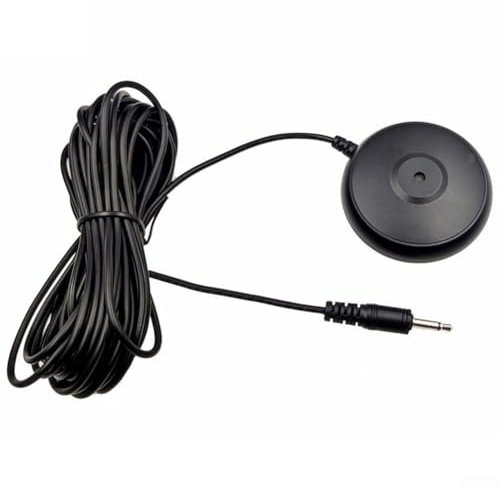 ZWEquipint 3,5 mm Desktop-Mikrofon, Audio-Kalibrierungs-Messmikrofon, für Heimkino-Systeme, AVR-Empfänger, Laptop, Computer, Konferenzen, schwarz