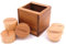 ROMBOL Casino (Dr. Volker Latussek), prämiertes, originelles Holz-Denkspiel für Erwachsene und Kinder inkl. Baumwollbeutel