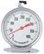 Delaman Kitchen Thermometer Stainless Steel Oven Thermometer For Use W/Fan, Stand Up Dial Oven Thermometer Stainless Steel Large Gage Kitchen Baking Supplies Easy To Read Display