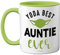 Auntie Birthday Gifts - Yoda Best Mug - Best Auntie Mugs, Happy Birthday Aunty Gift, Special Aunt Gifts for Christmas, Funny Xmas Tea Coffee Cup Cups, 11oz Ceramic Dishwasher Microwave Safe