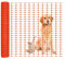 SUBTLETY Clôture de sécurité en plastique - 30 ㎡ - Pour chien - Grillage en plastique - Rouleau - Clôture de sécurité pour jardin, piscine, camping, ranch (1 x 30 m)