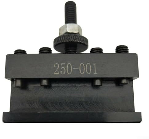 Sileduove Drehmaschine Werkzeughalter, Schnellwechselhalter Drehbank Schnellwechsel Stahlhalter Drehmaschine Werkzeughalter Werkzeug Pfostenfräserhalter Schraubsatz