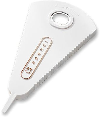 SUIOPPYUW Ouvre-boîte Outil d'ouverture de Pot de Confiture Salle à Manger Bouteille de Boisson Couvercle Remover Forme Triangulaire Gadget de Cuisine à économie de Travail, Blanc
