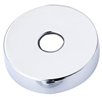 Selbstklebende Wand-Spaltflansch-Abdeckplatte Dusche dekorative Abdeckung Finish Edelstahl Rosette Abdeckplatte